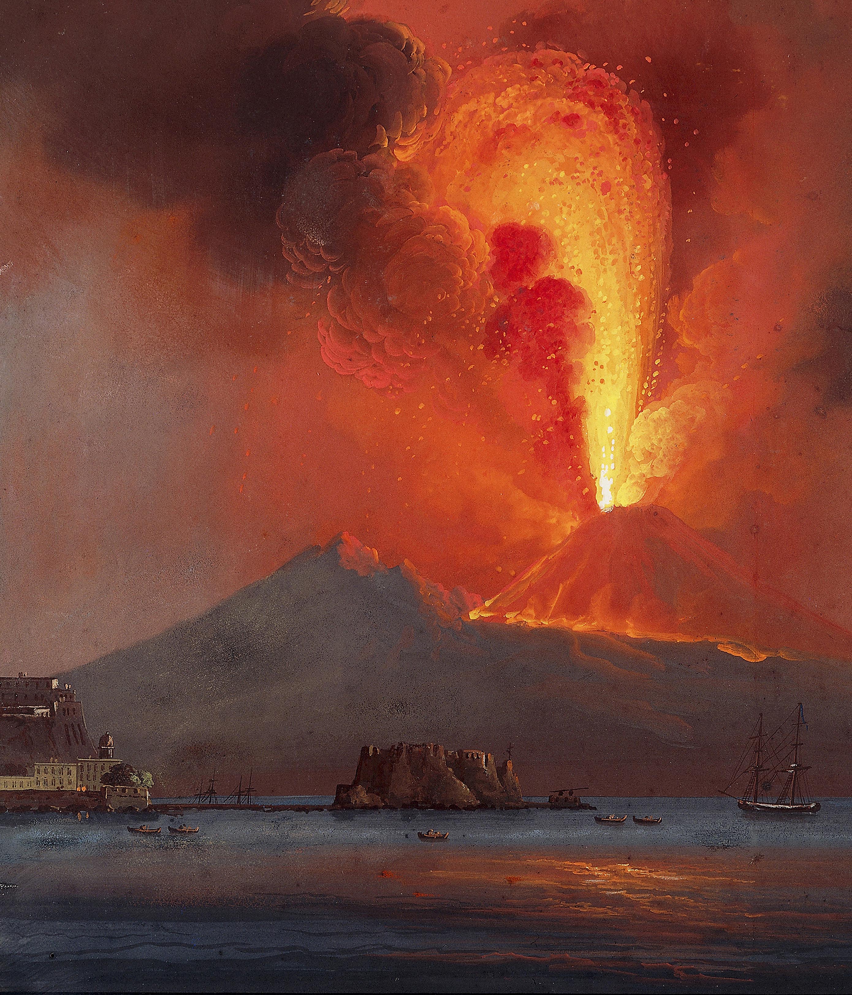 Извержение вулкана уничтожило город. Извержение вулкана Везувий гибель Помпеи. Извержение Везувия гибель Помпеи. Картина извержение вулкана Везувий гибель Помпеи.